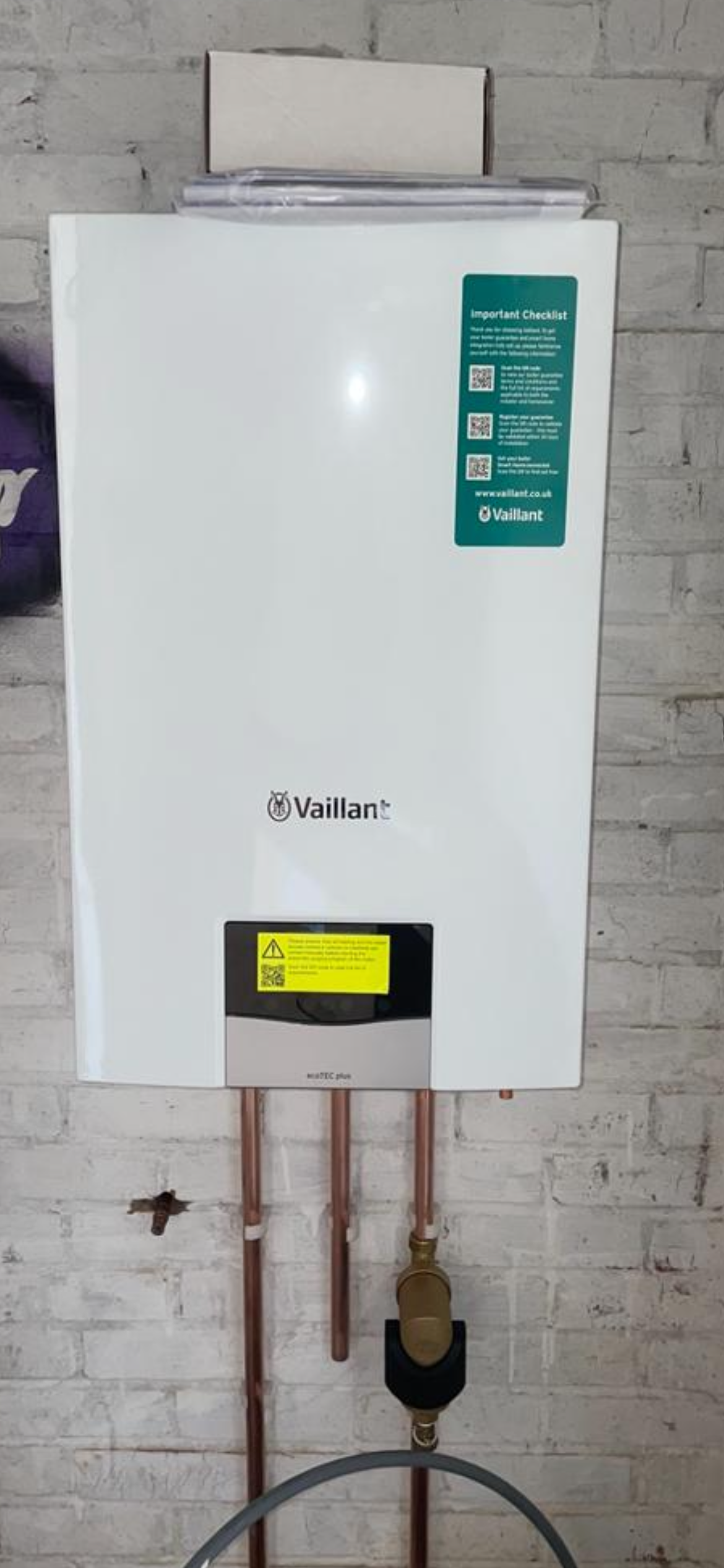 Vaillant ecoTEC Plus Install